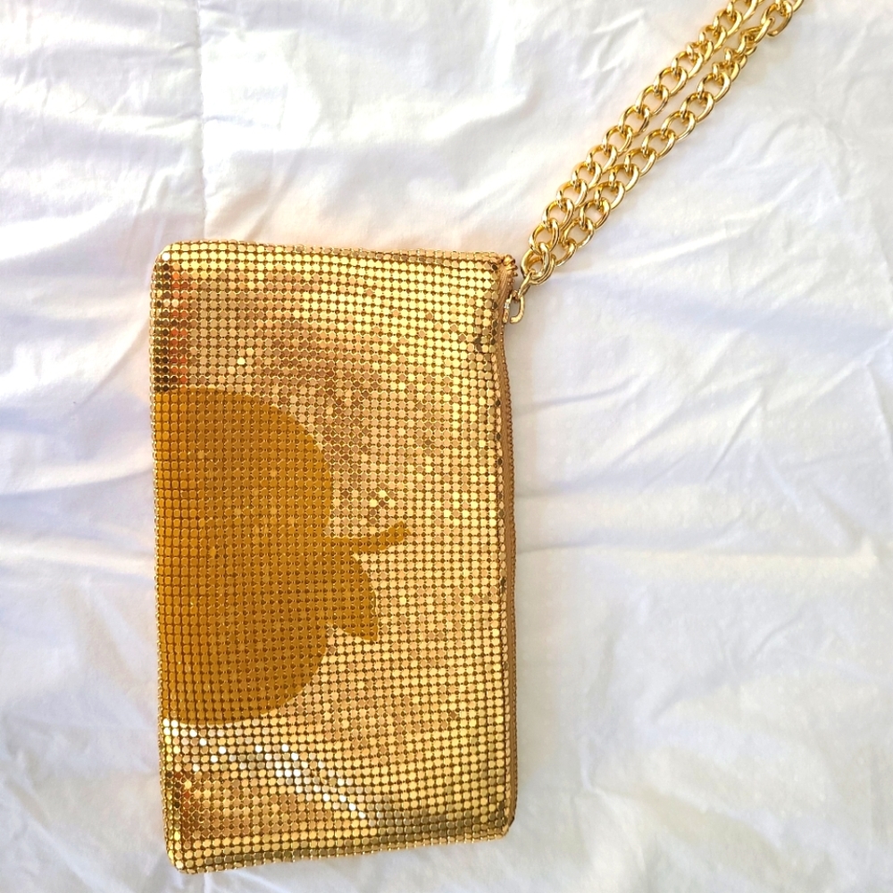 Gold  Sequence DKNY pouch